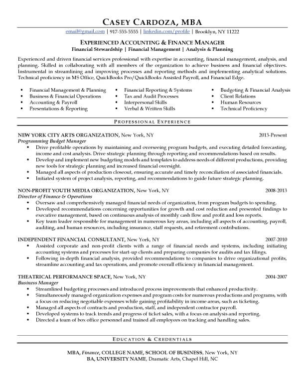 Casey's resume before TopResume